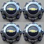 Chevy Black Silverado Avalanche Sierra 8 Lug 1500 2500 Chrome Wheel Center Cap. Fixed Price $64.99.