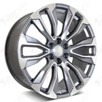 (4) Set 22X9 Replica Wheels Gray Machine Rims Fit Silverado Yukon Escalade G20. Fixed Price $1299.99.