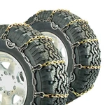 Titan Alloy Square Link Truck Cam Tire Chains On Road Ice/snow 5.5MM 235/85-16. Fixed Price $247.19.