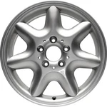 Refurbished Painted Silver Aluminum Wheel 16 X 7 2034010302. Fixed Price $223.57.