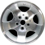 Wheel Rim Jeep Wrangler 15 2000-2004 5GC81TAEAA Machined Oem Factory 9024. Fixed Price $184.00.