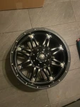 Fuel 1-PIECE Wheels Titan D588 20X9 Black Milled Rim. Fixed Price $200.00.
