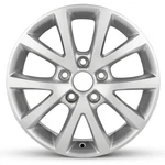 New Wheel For 2010-2018 Volkswagen Jetta 16 Inch Silver Alloy Rim. Fixed Price $174.90.