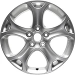 Refurbished 17X6.5 Painted Silver Wheel Fits 2008-2009 Mazda 560-64913. Fixed Price $206.96.
