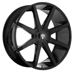 One 22X9.5 Dub S110 Push 5X115/5X4.75 Gloss Black Wheel Rim 72.56. Fixed Price $565.00.