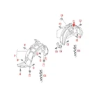 Audi A3 8PA Rear Left Side Fender Liner Splash Shield 8V5810171A No Duty To. Fixed Price $106.01.