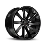 20" Koko Kuture Kapan Black 20X9 20X10.5 Concave Wheels Rims Fits Tesla Model 3. Fixed Price $2600.00.