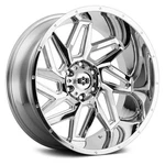 Vision 361 Spyder Wheel 20X10 (-25, 8X165.1, 125.2) Chrome Single Rim. Fixed Price $501.09.