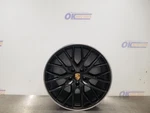 17 Porsche Panamera Turbo 21X11.5 Y Spoke Wheel Rim Black 971601025K. Fixed Price $522.75.