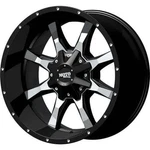 (1) 18" Moto Metal MO970 Gloss Black Machined Spokes Wheel 18X10 6X135/5.5 -24MM. Fixed Price $220.00.