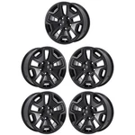 17" Jeep Wrangler Gloss Black Exchange Wheels Rims Factory Oem 9118 2007-2020. Fixed Price $795.00.
