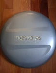 Toyota RAV4 Silver Spare Tire Cover, New, Never Used. Fixed Price $135.00.