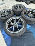 Apex VS-5RS Forged Wheel Set + Michelin Pilot Sport 4S. Fixed Price $4400.00.