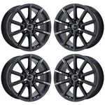 18" Audi A3 Wheels Rims Factory Oem 58949 2015-2019 Gloss Black 8V0601025AQ. Fixed Price $1483.35.