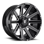 20" Fuel D615 Contra 20X9 5X5.5 20MM Wheel Gloss Black Milled For Jeep Dodge. Fixed Price $500.00.