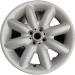 Mini White Cooper Oem Wheel 17 2003-2009 Original Rim Factory 59364B. Fixed Price $213.72.
