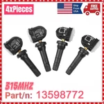 Set Of (4) Tire Pressure Monitor Sensor Tpms OEM#13598772 For Chevy Buick. Fixed Price $21.95.