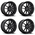 Set Niche M223 Dfs 19X8.5 5X4.5 Gloss Black Wheels 19" 35MM Rims. Fixed Price $1680.00.