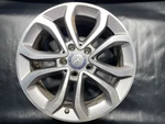 2015-2018 Mercedes C-class Left Rear 17X7 10 Spoke Wheel B-cond Scratch 51566. Fixed Price $120.00.