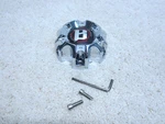 Ballistic WX-04-C Custom Alloy Wheel New Bolt On Chrome Center Cap #2A-8. Fixed Price $50.00.