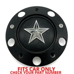 Kmc KM775 Rockstar Fwd Matte Black Wheel 6" Od Center Cap 371L152 Fits Car Only. Fixed Price $20.00.