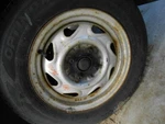 Wheel 13X5 Steel Fits 00-02 Rio 879014. Fixed Price $94.99.