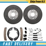Fits Ford 97-03 Escort Tracer (2) Brake Drums & Shoes Springs Hardware. Fixed Price $187.75.