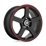 Motegi Wheels Rim MR116 FS5 18X8 5X100/4.5 ET45 72.56CB Matte Black W/ Red. Fixed Price $249.58.
