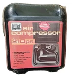 Inter Compressor 9-8210 Portable Air Pump Tire Inflator With Case New Sealed. Fixed Price $84.00.