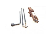 Jeep Wrangler Jk Oem Rear Spare Tire Jack With Tools Assembly 2007-2017 128996. Fixed Price $119.99.