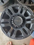 Vision Satin Black Truck Wheels 16"X8 8-165.1 Lug Pattern Gm Dodge Ram. Fixed Price $50.00.