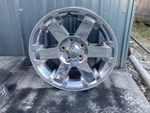 09-12 Dodge 1500 Pickup 20X9 Wheel 20" Chrome Clad Rim Alloy 6 Spoke Opt Wpg Oem. Fixed Price $269.99.