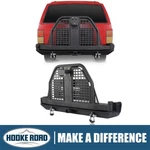 Hooke Road Steel Discovery Rear Bumper W/tire Carrier For Jeep Cherokee Xj 84-01. Fixed Price $599.08.