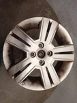 15X6 Aluminum Wheel Rim , Twin Spoke Opt Rrk From 2015 Spark 12881889. Fixed Price $114.38.