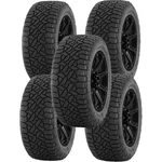 (qty 5) 37X12.50R17LT Fuel Gripper A/t 129Q Lre Black Wall Tires. Fixed Price $2236.95.