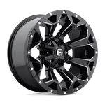 20X10 Fuel D576 Assault Gloss Black & Milled Wheel 5X5.5/5X150 (-18MM). Fixed Price $446.25.