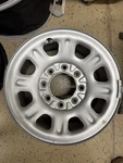 Oem 2011-2025 Chevy Silverado Sierra 2500 Spare Wheel 18" Steel Rim 8096. Fixed Price $99.00.