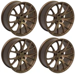 (4) 20" X 9" Bronze Wheel Rim 05-25 Chrysler 300 Dodge Challenger Charger SRT8. Fixed Price $1089.99.