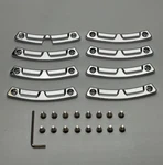 Moto Metal MO993 18" Chrome Wheel Inserts (set Of 8) W/screws T158181KIT-CH. Fixed Price $72.00.