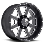 20X12 Hostile H105 Exile Blade Cut (blk Milled) Wheel 8X180 (-44MM). Fixed Price $470.61.