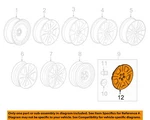 Chevrolet Gm Oem 15-16 Trax Wheels-wheel Cover 95321383. Fixed Price $72.78.