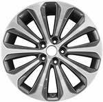 19" Hyundai Genesis Wheel Rim Factory Oem 70824 2012-2014 Machined Grey. Fixed Price $395.00.