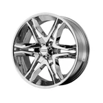 American Racing AR89378068225 17" 8" Offset Chrome Single Rim 6X139.7. Fixed Price $340.78.