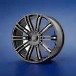 Kmc Black 20 Rims And Winter Tires. Fixed Price $1200.00.