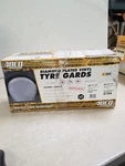 Adco 3754 Diamond Plated Steel Vinyl Tyre Gard Fits 24"-26". Fixed Price $30.00.