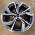 20" Machined Charcoal Wheel Audi E-tron Q4 89A601025G 12125 Rear #2. Fixed Price $495.00.