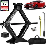 For Honda Civic 2TON Car Scissor Jack Set Spare Tire Lug Wrench. Fixed Price $69.99.