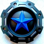 Pack Blue Skins For On Kmc Xd Rockstar 775'S 811'S 827'S Truck Wheels. Fixed Price $24.99.