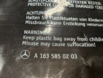 W163 Mercedes Flat Damaged Tire Rim Wheel Protective Wrapper Plastic Cover Bag. Fixed Price $17.99.