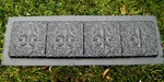 Fleur Bench Top / Edging Mold Concrete Plaster Mould 39"L X 10"W 1.25" Thick. Fixed Price $143.96.